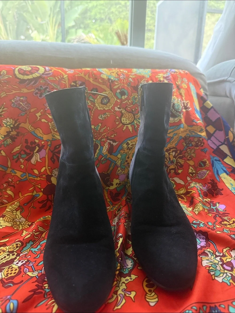 Gant Black Suede Ankle Boots